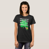 Saint Patrick's Day T Shirt Leprechaun Slap My Sha (Voorkant volledig)