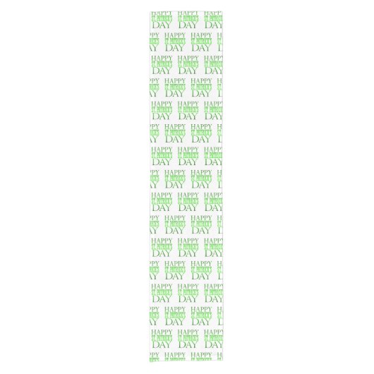 Saint Patricks Day Table Runner Korte Tafelloper (Voorkant)