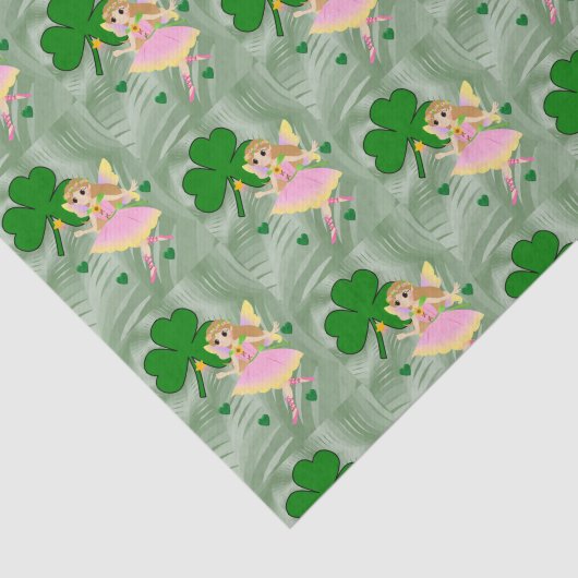 Saint Patrick's Day Tissue Paper Fairy Tissuepapier (Detail)