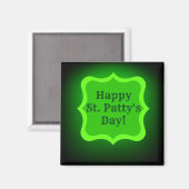 Saint Patrick's Day Wish Magneet (Voorkant / Achterkant)