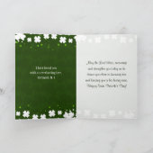 Saint Patrick's Day zegen voor jou Kaart (Binnen)