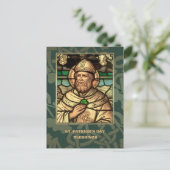 Saint Patrick's Day Zegeningen Religieus Briefkaar Briefkaart (Staand voorkant)