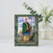 Saint Patrick's Day Zegeningen Religieus Briefkaar Briefkaart (Staand voorkant)