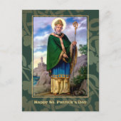 Saint Patrick's Day Zegeningen Religieus Briefkaar Briefkaart (Voorkant)