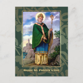 Saint Patrick's Day Zegeningen Religieus Briefkaar Briefkaart