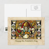 Saint Patrick's Day Zegeningen Religieus Briefkaart (Voorkant / Achterkant)