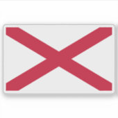 Saint Patrick's Flag, Ireland Sticker (Voorkant)