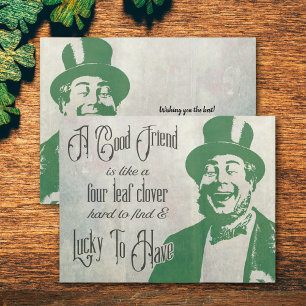 Saint Patricks Friendship  Typografie Kaart