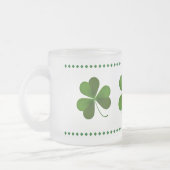 Saint Patricks Frosted Coffee-Mok Matglas Koffiemok (Links)