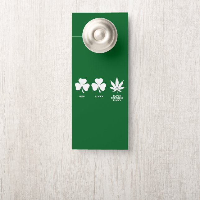 Saint Patrick's Funny Party voor jongens Deurhanger (Op knop)
