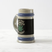 Saint Patricks Funny Party voor Jongens Grote Para Bierpul (Voorkant links)