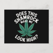 Saint Patricks Funny Party voor Jongens Grote Para Briefkaart (Voorkant)