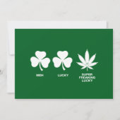 Saint Patrick's Funny Party voor jongens Kaart (Voorkant)