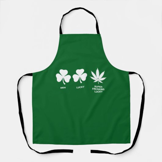 Saint Patrick's Funny Party voor jongens Schort (Voorkant)