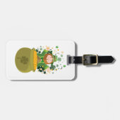 Saint Patrick's Leprechaun Bagagelabel (Voorkant horizontaal)