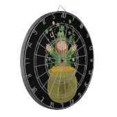 Saint Patrick's Leprechaun Dartbord (Voorkant Links)