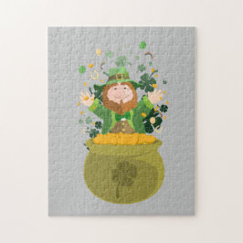 Saint Patrick's Leprechaun Legpuzzel