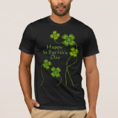 Saint Patrick's Lucky Charm Shamrocks  Cute T-shirt (Voorkant)