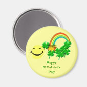 Saint Patrick's Lucky Magnet (Voorkant / Achterkant)