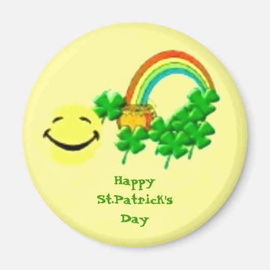Saint Patrick's Lucky Magnet (Voorkant)