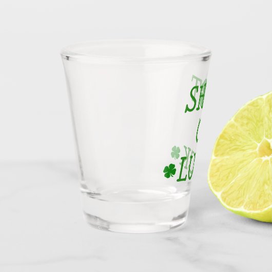 Saint Patrick's Lucky Shot Glas (Links)