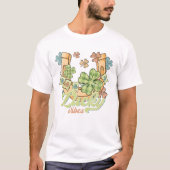 Saint Patrick's Lucky Vibes T-shirt (Voorkant)