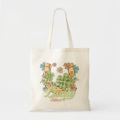 Saint Patrick's Lucky Vibes Tote Bag (Voorkant)