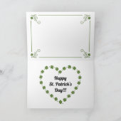 Saint Patrick's Penguin Kaart (Binnen)