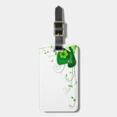 Saint Patricks Shamrock Bagagelabel (Voorkant verticaal)