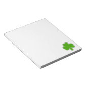 Saint Patrick's Shamrock Drawing Notitieblok (Schuin)