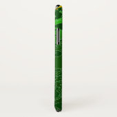 SAINT PATRICK'S SHAMROCK GREEN DAMASK MONOGRAM Case-Mate iPhone CASE (Achterkant / rechts)