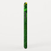 SAINT PATRICK'S SHAMROCK GROENE DAMASTEN MONOGRAMM Case-Mate iPhone CASE (Achterkant/rechts)