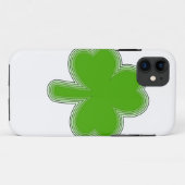 Saint Patrick's Shamrock Tekening Case-Mate iPhone Case (Achterkant (horizontaal))