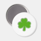 Saint Patrick's Shamrock Tekening Magneet (Voorkant / Achterkant)