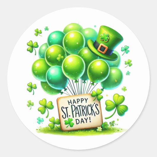 Saint Patrick's Stickers (Voorkant)