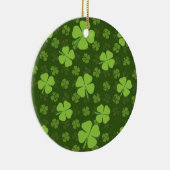 SAINT PATRICKS VIER LEAF CLOVER KERAMISCH ORNAMENT (Rechts)