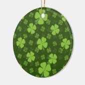 SAINT PATRICKS VIER LEAF CLOVER KERAMISCH ORNAMENT (Links)