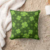 SAINT PATRICKS VIER LEAF CLOVER KUSSEN (Deken)