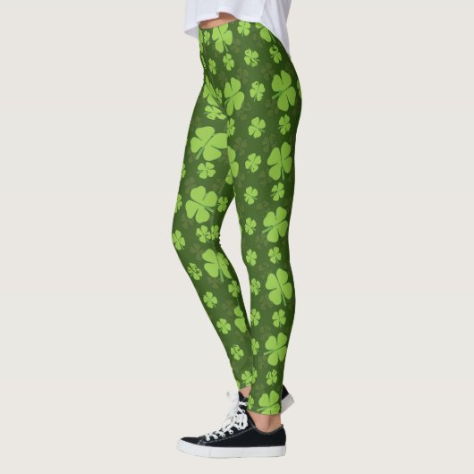 SAINT PATRICKS VIER LEAF CLOVER LEGGINGS (Links)