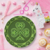 SAINT PATRICKS VIER LEAF CLOVER PAPIEREN BORDJE (Feest)