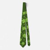 SAINT PATRICKS VIER LEAF CLOVER STROPDAS (Voorkant)