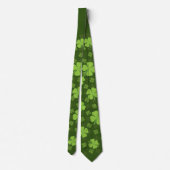 SAINT PATRICKS VIER LEAF CLOVER STROPDAS (Achterkant)