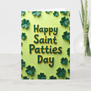 Saint Patties Day Groene Kaart