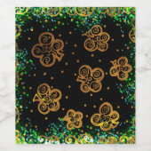 Saint Patty Art Wijn Etiket (Enkel label)