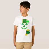 Saint Patty's Day Shamrocks Humor T-shirt (Voorkant volledig)