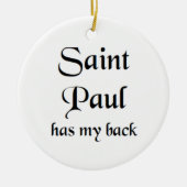 saint paul coffee mug keramisch ornament (Voorkant)