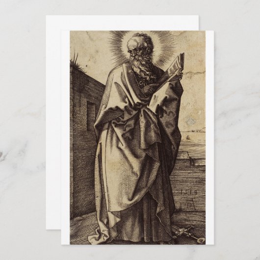 Saint Paul de Apostle Save The Date (Voorkant / Achterkant)