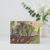 Saint Paul Hospital en Garden van Vincent van Gogh (Staand voorkant)