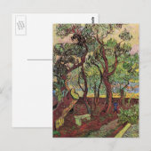 Saint Paul Hospital en Garden van Vincent van Gogh Briefkaart (Voorkant / Achterkant)