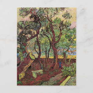 Saint Paul Hospital en Garden van Vincent van Gogh Briefkaart